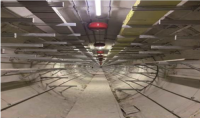 Curved pipe gallery is called load-bearing support and hanger