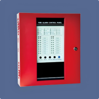 Wall-mounted multi-line fire alarm host