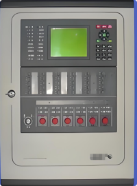 Wall-mounted fire alarm host