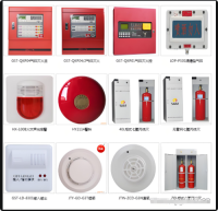 Gas fire extinguishing equipment integration