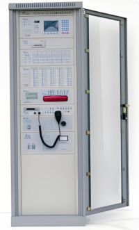 Cabinet fire alarm host
