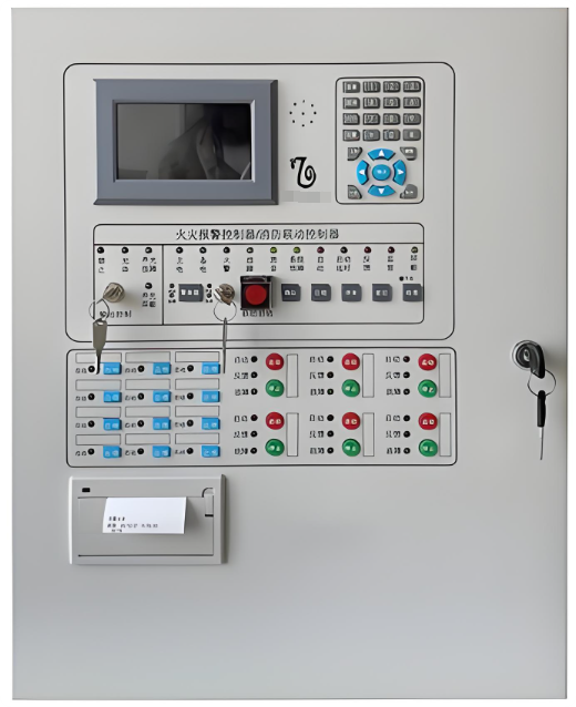 Cabinet type fire alarm host plus CRT